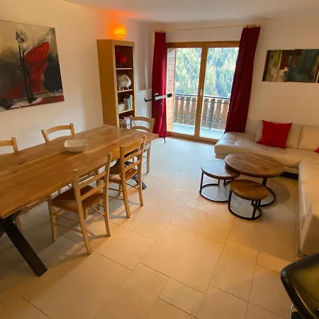 Chalet Marguerite - Bel 3 Avec Feu Ouvert, Vue Imprenable, Dans Un Chalet A Taille Humaine De 6 Unites Val dʼIlliez